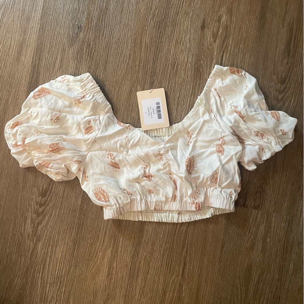White Floral Romper